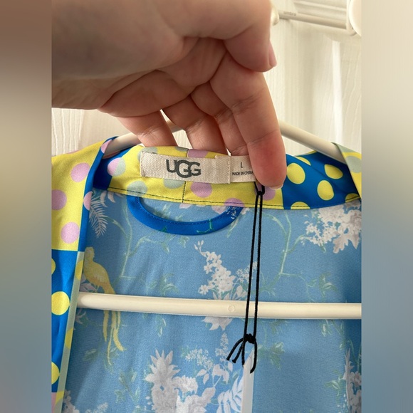 BNWT UGG Lolla Silk Dressing Gown - Picture 5 of 6